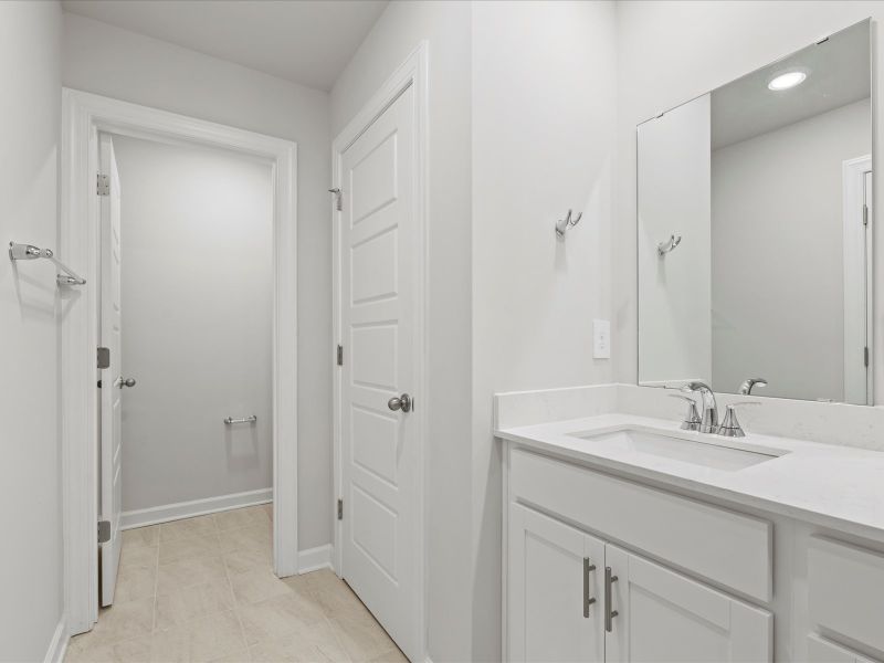 Furnished interior view inside a new home in Avalon Townes, Lyman (Image 6).