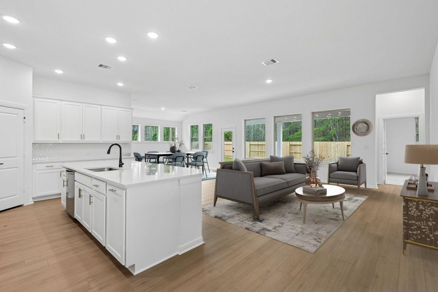 REPRESENTATIVE PHOTO – Virtually staged to give you the visual you need to see furniture placement and how the home can live.