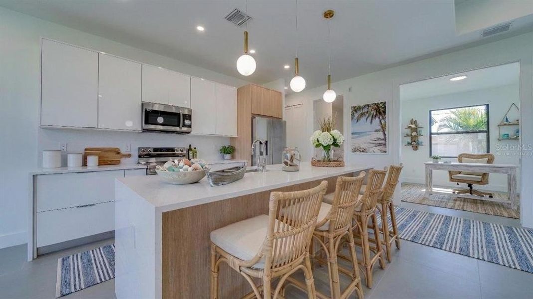 Furnished interior view inside a new home in , Lehigh Acres (Image 17). Furnished interior view inside a new home in , Lehigh Acres (Image 17).