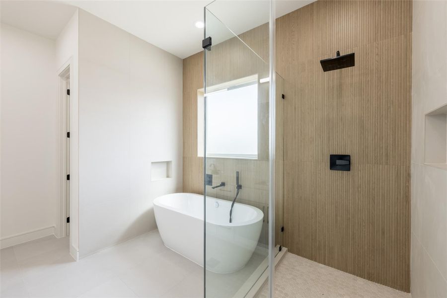 Furnished interior view inside a new home in , Houston (Image 17).