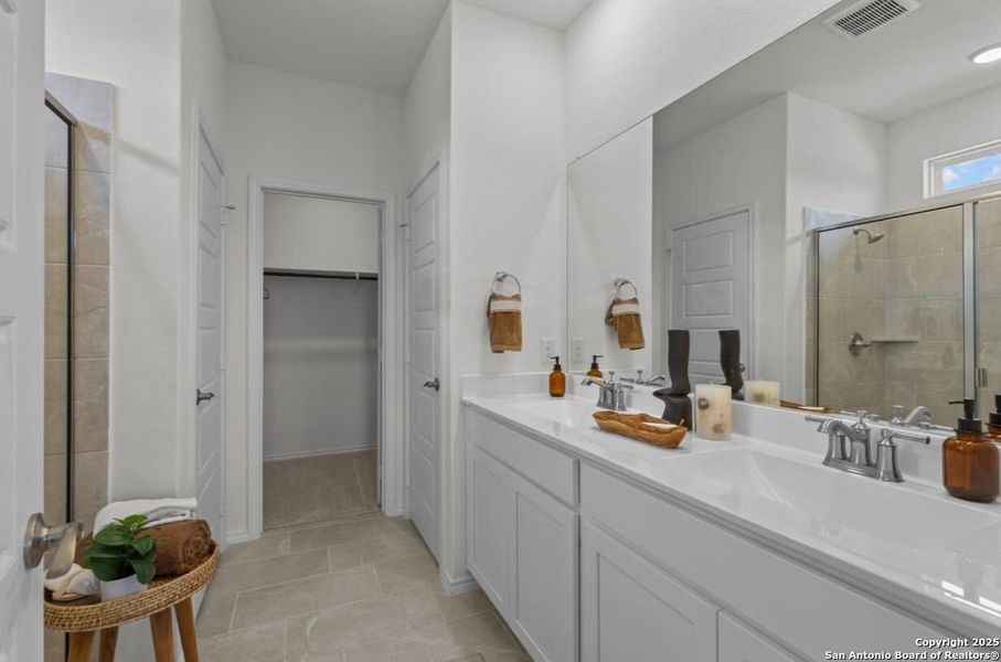 Furnished interior view inside a new home in Bricewood, San Antonio (Image 16).