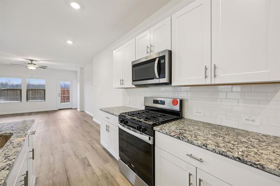 Furnished interior view inside a new home in Parks at Foster Crossing - Spring Series, Anna (Image 10).