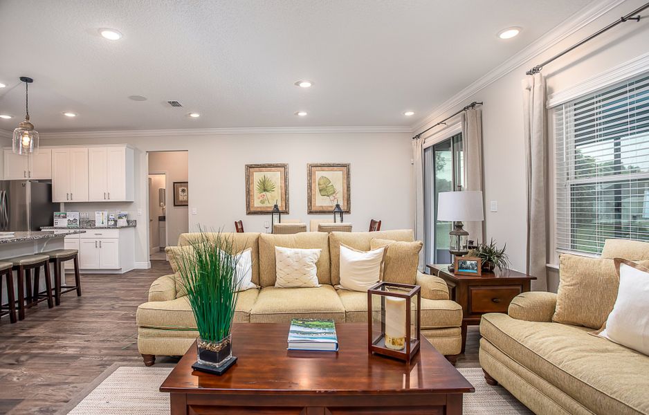 Representative furnished interior of a home built from the Wilmington by Maronda Homes in Spring Hill, Spring Hill (Image 13).