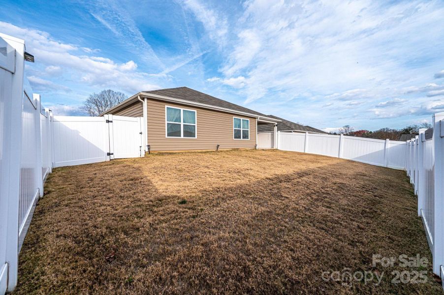 Exterior details and patio area of a home in Villages of Maiden, Maiden (Image 4). Exterior details and patio area of a home in Villages of Maiden, Maiden (Image 4).