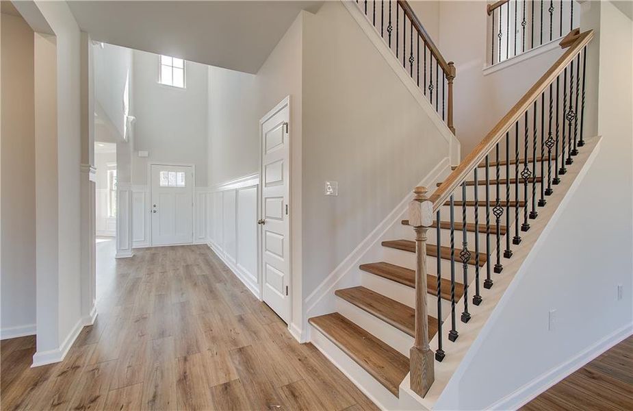 Spacious, unfurnished interior of a new home in Grandview at Millers Mill, Stockbridge (Image 27). Spacious, unfurnished interior of a new home in Grandview at Millers Mill, Stockbridge (Image 27).