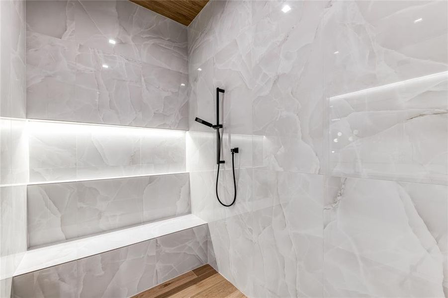 Close-up of interior finishes inside a home in , Heath (Image 18).