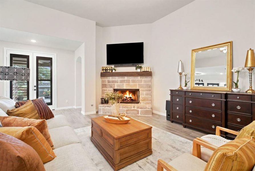 Furnished interior view inside a new home in Covenant Springs, Springtown (Image 19).