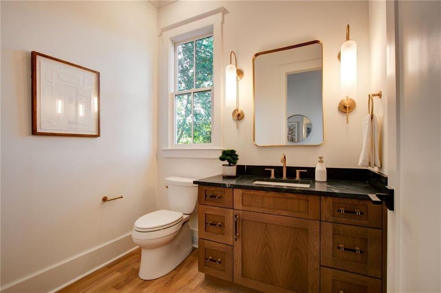 Furnished interior view inside a new home in , Atlanta (Image 9).