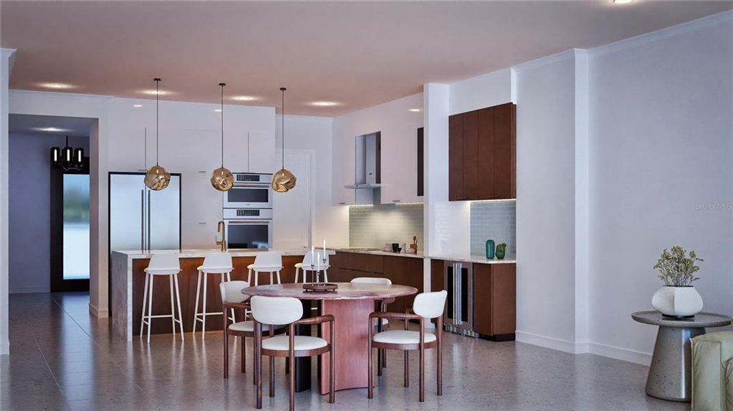 Furnished interior view inside a new home in , Clearwater (Image 5). Furnished interior view inside a new home in , Clearwater (Image 5).