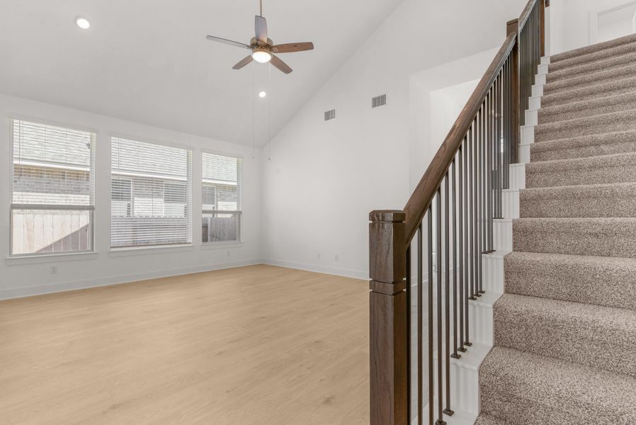 Spacious, unfurnished interior of a new home in Parkside on the River, Georgetown (Image 37).