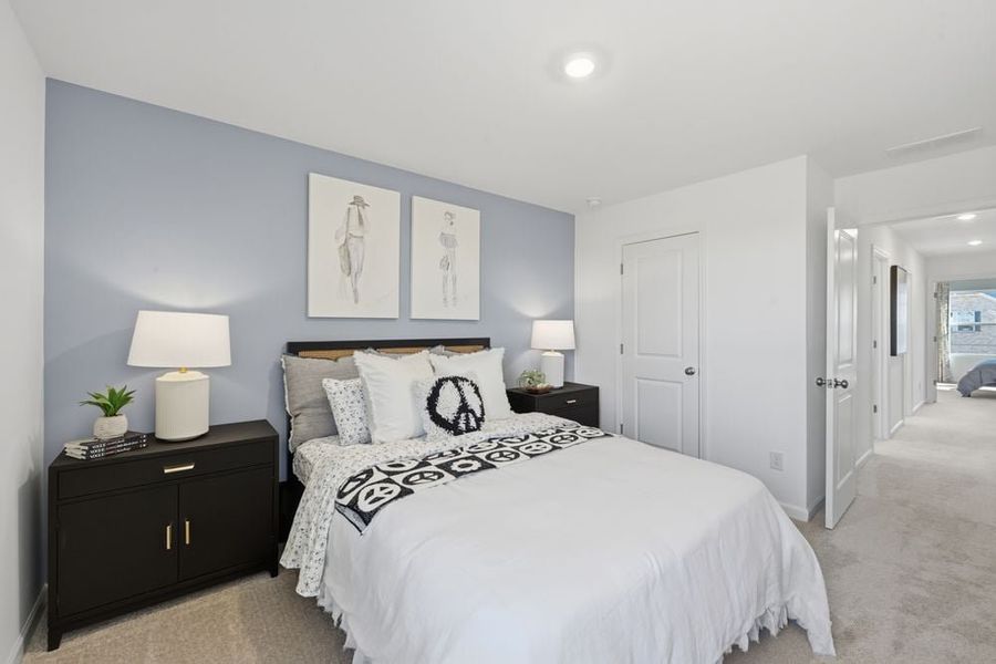 Representative furnished interior of a home built from the Wakehurst by Taylor Morrison in Falls Creek, Flowery Branch (Image 32).