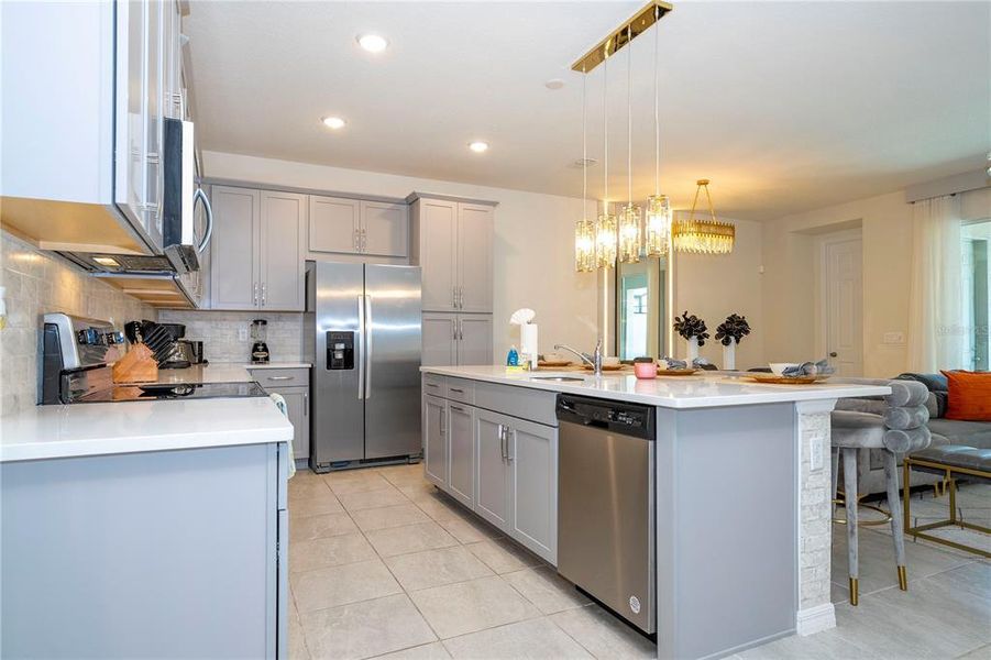 Furnished interior view inside a new home in Solara Resort, Kissimmee (Image 17).