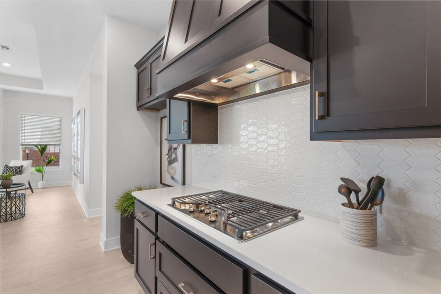 Furnished interior view inside a new home in Broken Oak, Georgetown (Image 61).