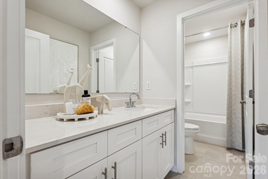 Furnished interior view inside a new home in Grants Landing, Salisbury (Image 9).