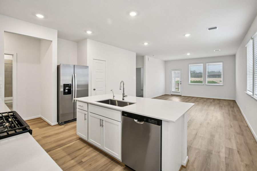 Photo is not of the actual home, but is an inspirational photo of builder’s model home and may depict options, furnishings, and/or decorator features that are not included