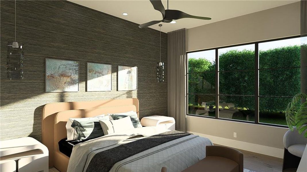 Furnished interior view inside a new home in , Dahlonega (Image 5).