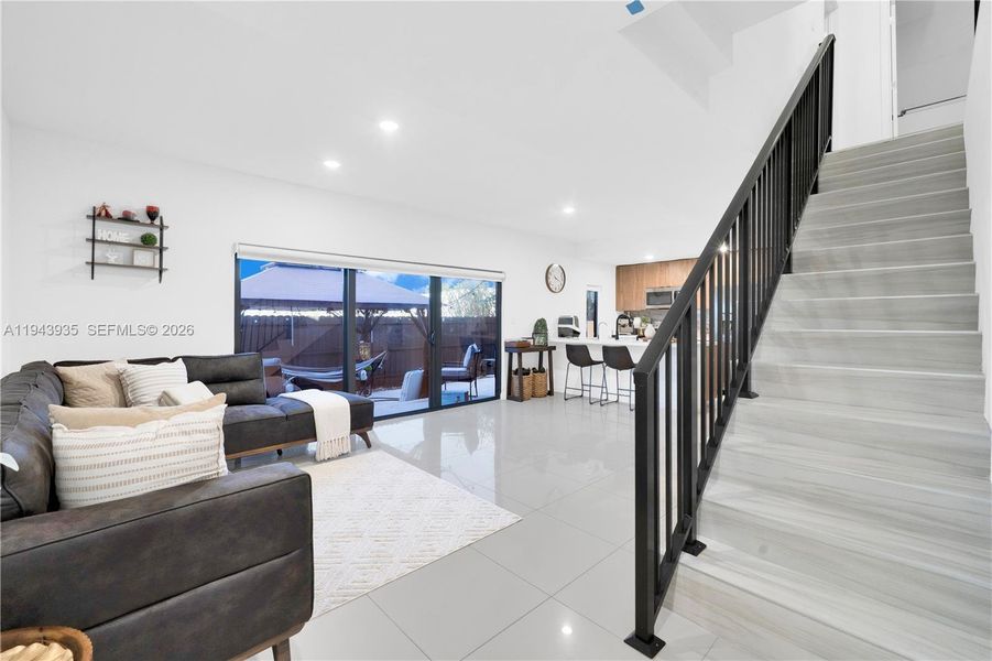 Furnished interior view inside a new home in , Florida City (Image 8).