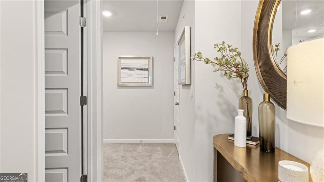 Furnished interior view inside a new home in Echo Glen, Stockbridge (Image 41).