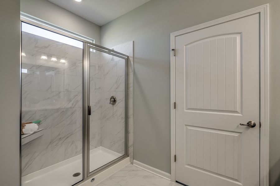 Representative furnished interior of a home built from the Jasmine by Beazer Homes in Marshfield Gardens, Longs (Image 14).