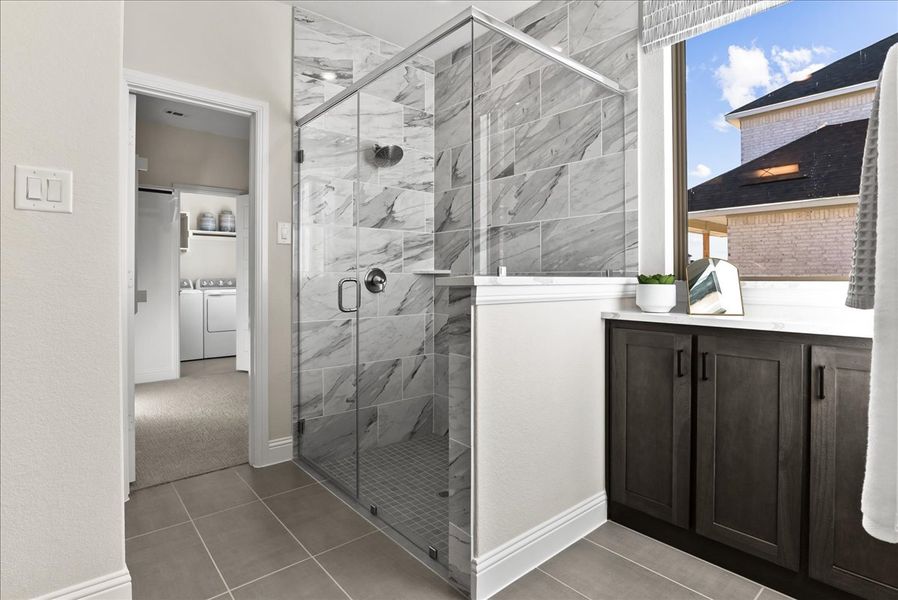 Furnished interior view inside a new home in La Terra at Uptown Celina, Celina (Image 13).