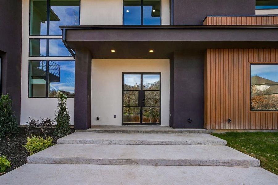 Exterior details and patio area of a home in , Arlington (Image 3).