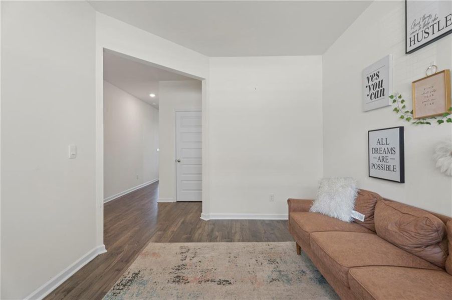 Furnished interior view inside a new home in , Hampton (Image 7). Furnished interior view inside a new home in , Hampton (Image 7).