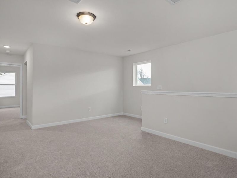 Spacious, unfurnished interior of a new home in Gregory Village, Lillington (Image 22). Spacious, unfurnished interior of a new home in Gregory Village, Lillington (Image 22).