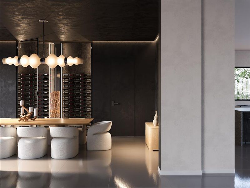 Close-up of interior finishes inside a home in , Southlake (Image 5).