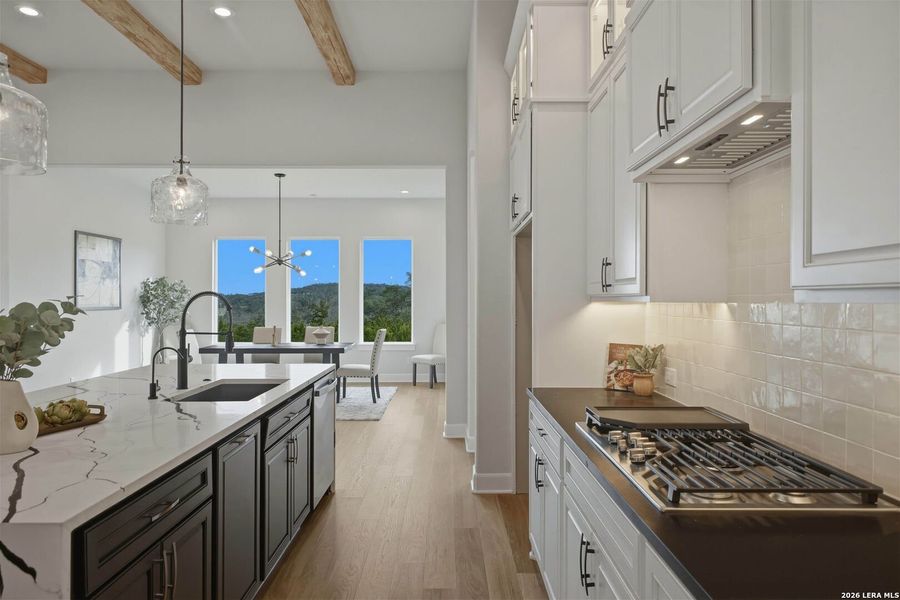 Furnished interior view inside a new home in , San Antonio (Image 34).