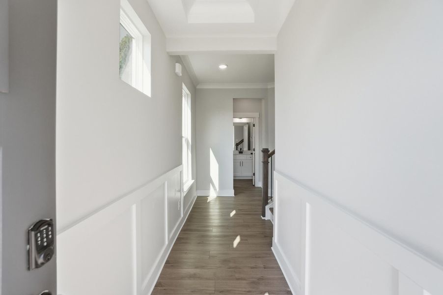 Spacious, unfurnished interior of a new home in Blythe Mill Townhomes, Waxhaw (Image 16).