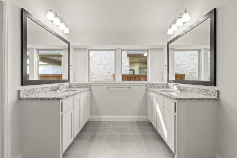 Furnished interior view inside a new home in Meadow Run, Melissa (Image 9).