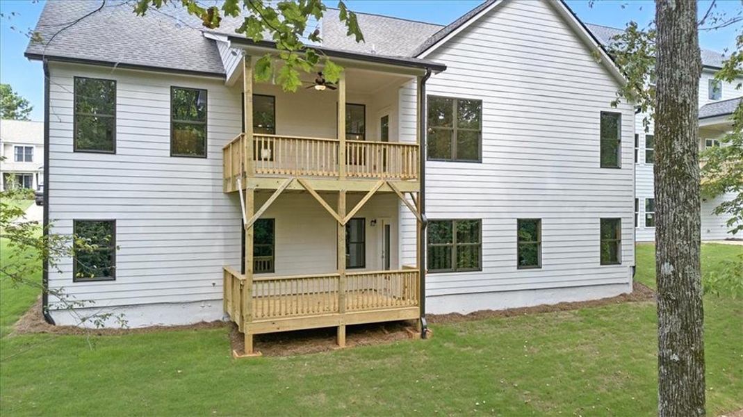 Front exterior of a new home in , Jefferson, GA, highlighting curb appeal (Image 25).