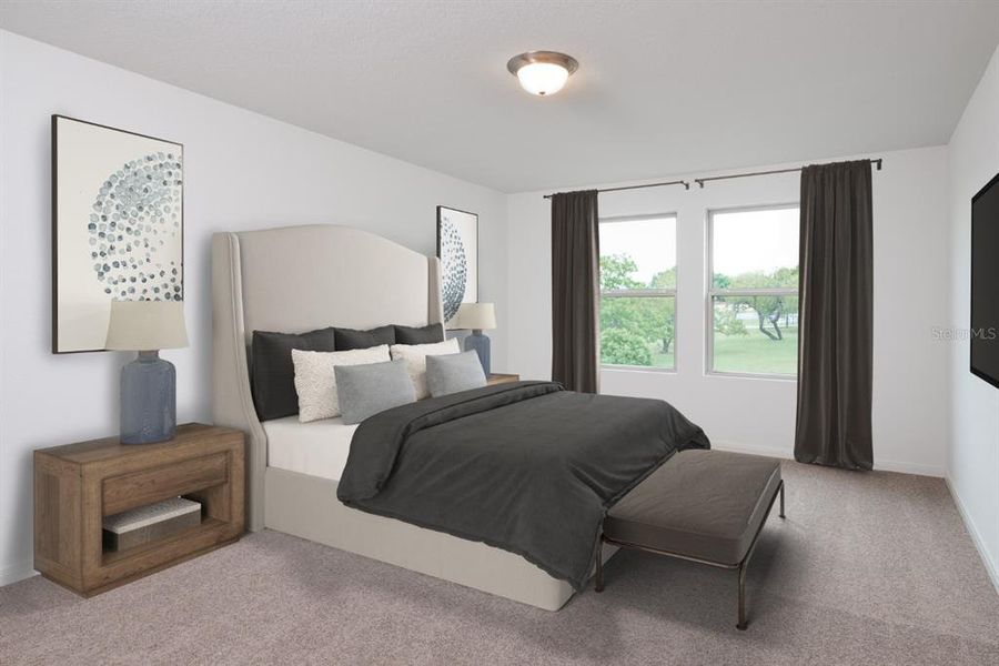 Furnished interior view inside a new home in Oakfield Lakes, Parrish (Image 7).