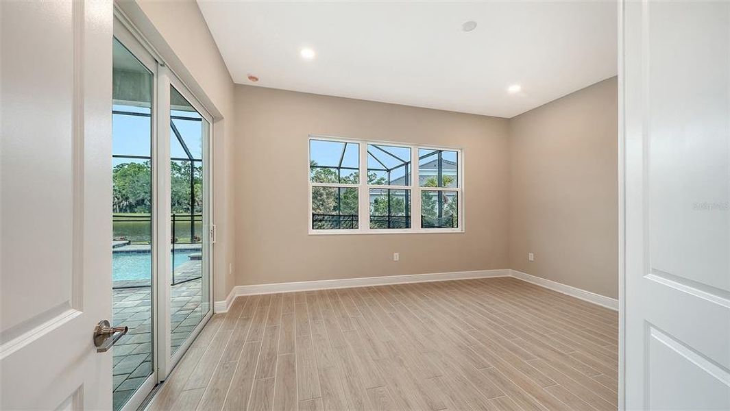 Spacious, unfurnished interior of a new home in Grand Park, Sarasota (Image 48). Spacious, unfurnished interior of a new home in Grand Park, Sarasota (Image 48).