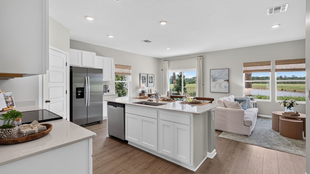 Furnished interior view inside a new home in Copes Landing, Jacksonville (Image 5).