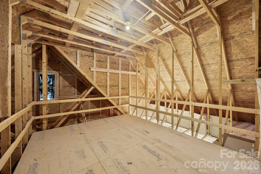In-progress construction of a new home in , Gastonia, NC (Image 44).