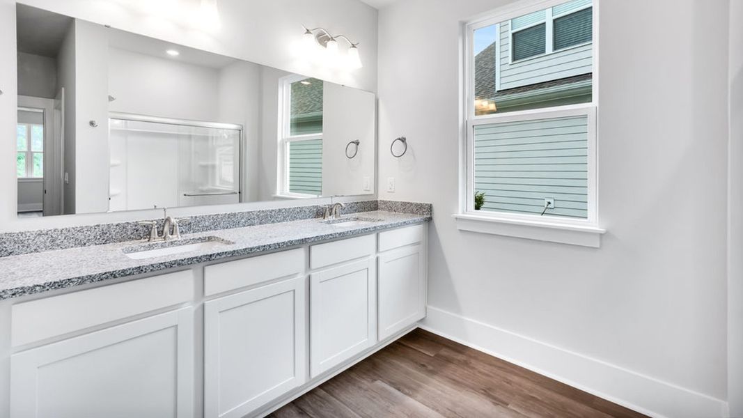 Furnished interior view inside a new home in Magnolia Ridge at Blake Farm, Wilmington (Image 13).