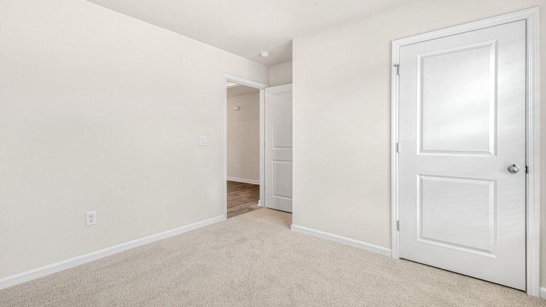 Representative unfurnished interior of a home built from the CALI by D.R. Horton in Wilson's Ridge, Wilson's Mills (Image 23).