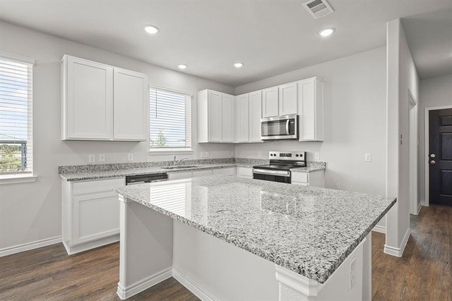Furnished interior view inside a new home in Retreat at Fossil Creek, Fort Worth (Image 4). Furnished interior view inside a new home in Retreat at Fossil Creek, Fort Worth (Image 4).