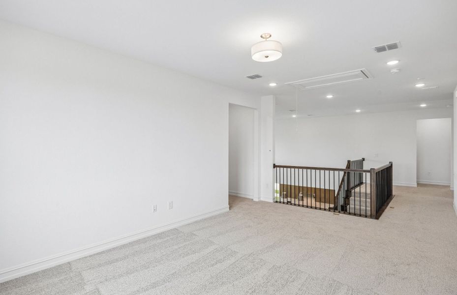 Spacious, unfurnished interior of a new home in Wilson Creek Meadows, Celina (Image 16). Spacious, unfurnished interior of a new home in Wilson Creek Meadows, Celina (Image 16).