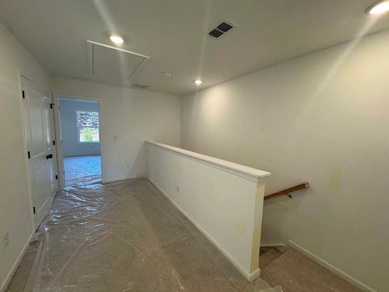 Loft Area Construction Progress