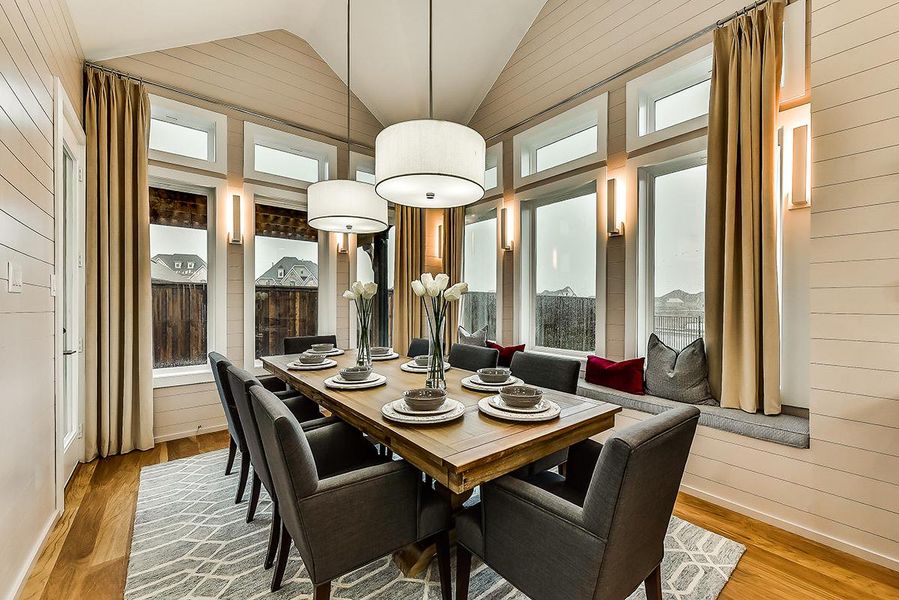 Representative furnished interior of a home built from the Grand South Pointe by Grand Homes in Grand Oaks, Celina (Image 7).