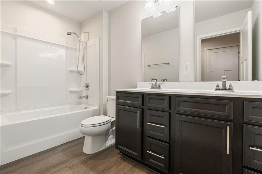 Furnished interior view inside a new home in , Hoschton (Image 5).