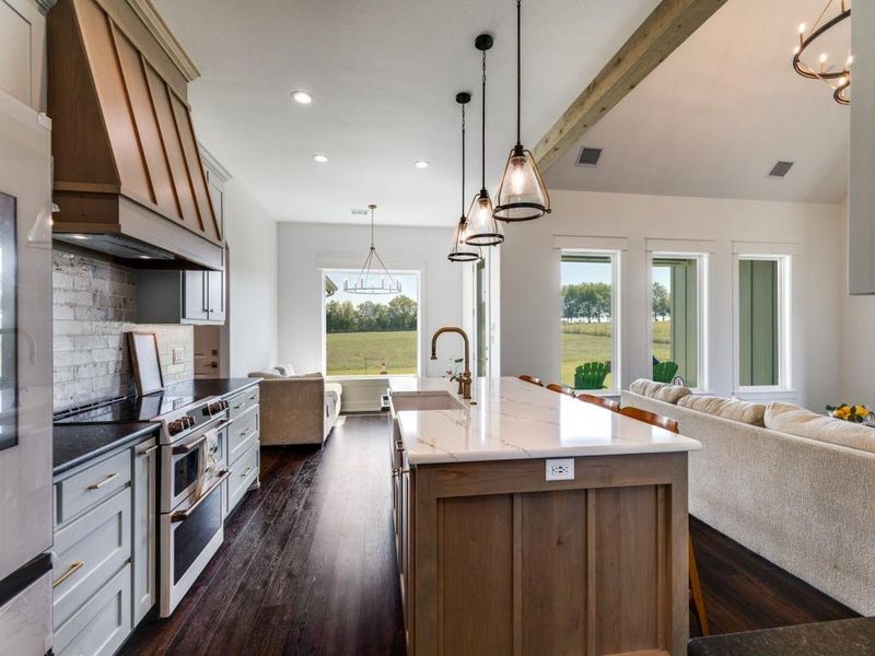 Furnished interior view inside a new home in , New Fairview (Image 8).