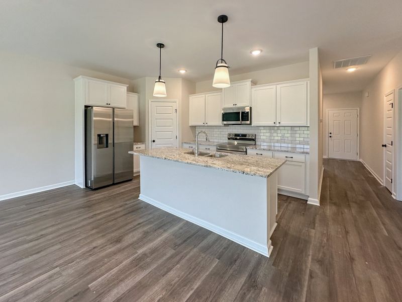 Furnished interior view inside a new home in Tranquil South, Hinesville (Image 6).