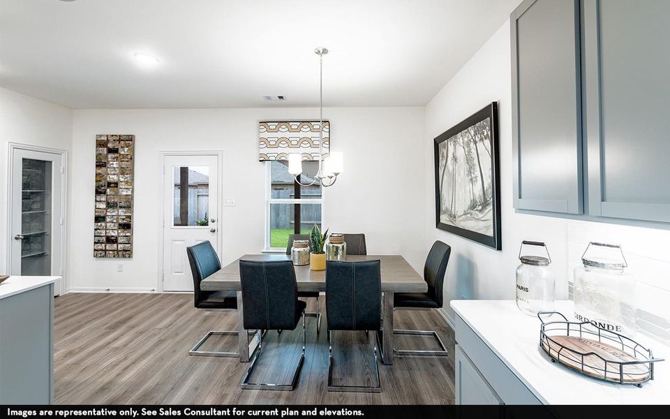 Furnished interior view inside a new home in Pecan Estates, Crosby (Image 11).