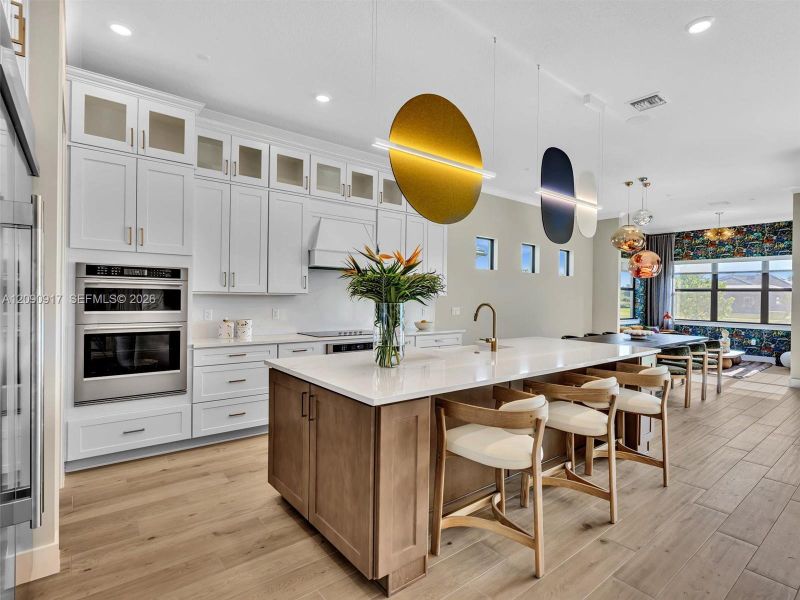 Furnished interior view inside a new home in , Davie (Image 29).