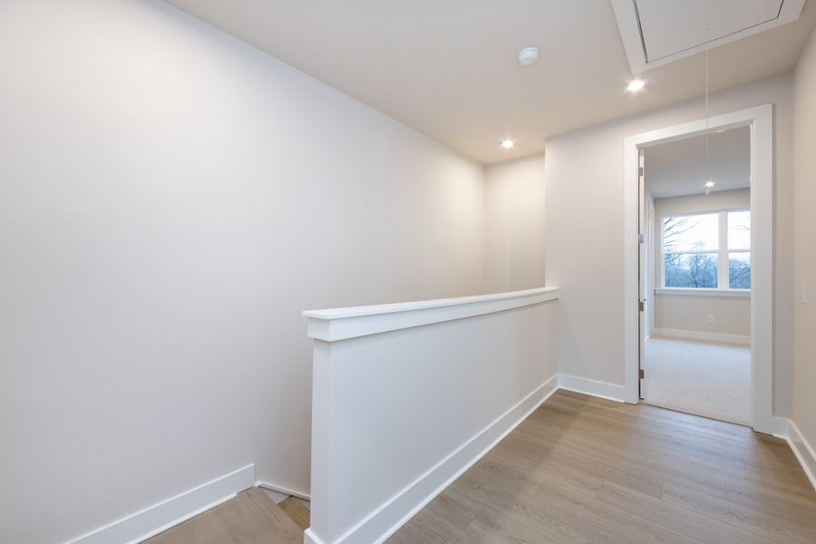 Spacious, unfurnished interior of a new home in Context at Oakhurst, Charlotte (Image 29).