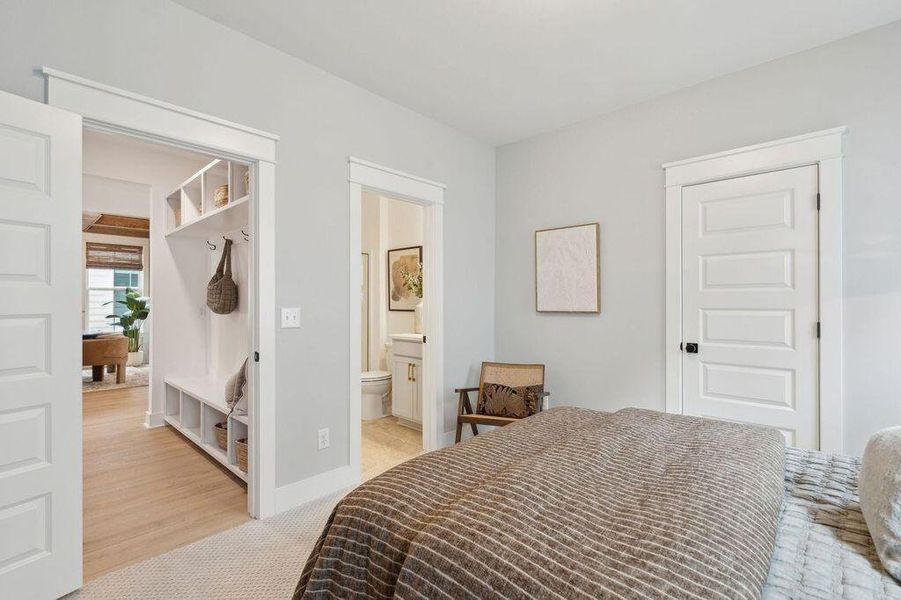 Furnished interior view inside a new home in Kings River Preserve, Hollywood (Image 37).