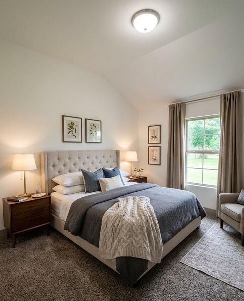 Furnished interior view inside a new home in , Hempstead (Image 4).